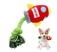 Dottduya Jouets en Corde pour Chiens, Corde à mâcher pour Chien | Fusée de Jouet de meulage de Dents de Chiot | Jouet interactif en Corde pour Chiot pour Plus de Plaisir à mâcher pour Les Petites