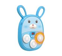 Dottduya Machine de Boxe Musicale pour Entraînement,de Frappe avec Sons Cartoon et Batterie Rechargeable | Panneau de Frappe LED Musical avec Murale pour - Entraînement Sportif Intérieur Extérieur