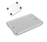 Dottduya Rampe pour Bac À Litière Chat | Tabouret Marche avec Tapis Piège à Litière - Marches pour Chat Anti-Dérapant avec Tamisage pour Chatons et Chats Âgés, Intérieur, Extérieur, Salon,