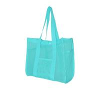 Dottduya Sac Fourre-Tout en Filet - Sac de Plage Femme Pochette en Maille Imperméable Anti-Sable,Poche Réutilisable Grande Taille Organisateur de Jouets pour Femmes Plage Voyage Camping Stockage