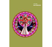 Dotted Bullet Grid Sketchbook: Dotted Pages, 110 White Pager, (8.27 X 11.69 Inches) A4, Himurai Character Rurouni Kenshin Wandering Samurai Notebook Cover.