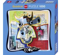 Heye Verlag – Puzzle Dotted Cow (Cool Cattle) – 1000 pièces