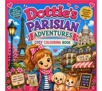 Dottie and friends in Paris. Cosy Bold Colouring Book