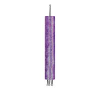 Dotting Pen - Double Ended 5-piece Marbling Tool, Metal Tip Gemstone Placement Stick, Acrylic Handle Liner Brush | Pedicure Artwork Enhancement Kit For Home Salon Studio Beauty Parlor Cosmetics