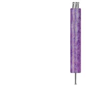 Dotting Pen - Rhinestone Placer Tool, Stainless Ball Tip | Manicure Flower Making Design Detail Dotter, Beauty Nail Accessory for Beginners Home Salon Studio Travel Class