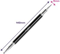 Dotting Tool - Outil Nail Art À Points - Application Strass,Décals & Cristaux,Accessoire Manucure Qualité Salon,Déco Vernis Semi-Permanent & Motifs À Points,Double Embout Pour Détails Fins