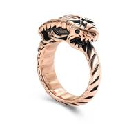 DOTUIARG Anneau d’urne de crémation pour Les Cendres Bijoux commémoratifs en Acier Inoxydable Êtres Chers Porte-Cendres Anneaux Souvenirs pour Hommes Femmes Cadeaux