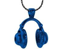 DOTUIARG Bijoux de crémation, casque, urne, collier pour cendres, souvenirs en acier inoxydable, écoute musicale, pendentifs, porte-cendres, bijoux commémoratifs