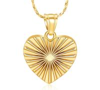 DOTUIARG Bijoux de crémation en forme de cœur pour pendentif en forme de cendres pour femmes pour hommes porte-collier d’urne Médaillon commémoratif en cendres