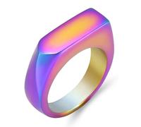 DOTUIARG Bijoux de crémation pour cendres Bague d’urne pour femmes Anneau de crémation pour hommes Anneau de crémation contenant les cendres des proches (taille 5-13)