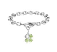 DOTUIARG Bracelet d’urne commémoratif en acier inoxydable pour cendres Bracelet de crémation souvenir pour animaux humains