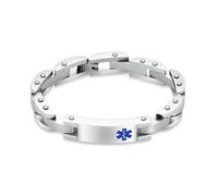 DOTUIARG Bracelet de crémation, bijoux commémoratifs, bracelet en acier inoxydable pour cendres