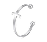 DOTUIARG Bracelet de crémation en acier inoxydable à boule de vis ouvrible avec bracelet d’urne en forme de cœur pour les cendres