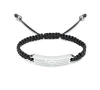DOTUIARG Bracelet de crémation en croix pour cendres pour hommes Bracelets d’urne au bar Bijoux commémoratifs Souvenirs funéraires
