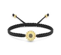 DOTUIARG Bracelet de crémation en forme de tournesol pour cendres, urne en acier inoxydable, bijoux commémoratifs à corde tressée avec bracelet ajustable pour femmes