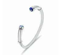 DOTUIARG Bracelet de crémation pour cendres Bijoux commémoratifs en urne en acier inoxydable bracelet en cristal incrusté Souvenirs pour les proches Cadeau souvenir pour femmes