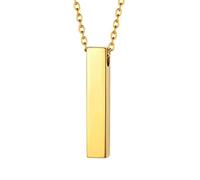 DOTUIARG Collier d’urne de crémation en acier inoxydable 316L pour les cendres d’un être cher, bijoux commémoratifs
