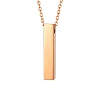 DOTUIARG Collier d’urne de crémation en acier inoxydable 316L pour les cendres d’un être cher, bijoux commémoratifs