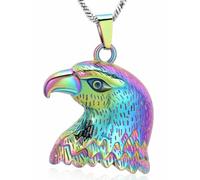 DOTUIARG Collier d’urne pour cendres pour femmes Bijoux commémoratifs en acier inoxydable Bijoux commémoratifs pour souvenirs Porte-cendres pour les êtres chers