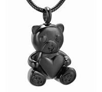DOTUIARG Collier de crémation pour pendentif cendres contient des bijoux pour femmes/hommes