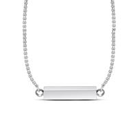 DOTUIARG Pendentif de crémation d’urne en cube d’acier inoxydable avec un collier de bijoux souvenir longueur 50cm + 5cm prolongateur