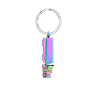 DOTUIARG Porte-clés de crémation pour camion pour cendres Tracteur Urne Pendentif porte-clés Bijoux commémoratifs Cadeau funéraire Cadeau de souvenir pour hommes