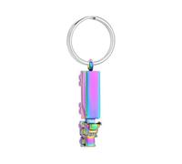 DOTUIARG Porte-clés de crémation pour cendres Tracteur Pendentif d’urne Porte-clés Bijoux commémoratifs Souvenir funéraire Cadeau pour hommes
