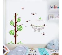 DOTUIARG Souhait Arbre Fond Image La Chambre Décore Le De Stickers Muraux Amovibles