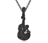 DOTUIARG Urne, collier de cendres pour femmes, bijoux de crémation, médaillon en forme de cœur, pendentif commémoratif