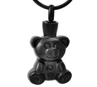 DOTUIARG urne, collier, pendentif, bijoux de crémation, cendres, animal de compagnie, souvenir de souvenir, médaillon pour femmes, porte-bonheurs, cadeau