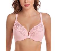DotVol Femme Soutien-Gorge Grande Taille avec Armature Soutien Complet Plusieurs Façons à Porter 100E Rose