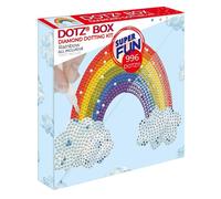 DOTZ® BOX Original Diamond Painting Rainbow Smile 15 x 15 cm ab 8 Jahr