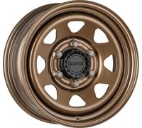 DOTZ Jante 4x4 Dakar bronze 7x16 ET8 5x165.1 ORPTRA08 compatible avec Land Rover DEFENDER DISCOVERY RANGE ROVER