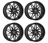Dotz Tanaka Lot de 4 jantes noires 10,0Jx20 ET35 5 x 112 compatibles avec Audi A4 A5 A6 A7 A8 Q3 Q4 Q5 TT