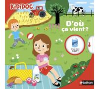D'où ça vient ? – Livre animé Kididoc – Dès 4 ans – Nathan