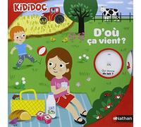 D'où ça vient ? - Livre animé Kididoc - Dès 4 ans