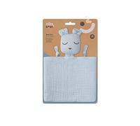 DOU DOU Ours Mousseline - bleu