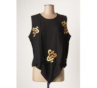 dou-dou's chemisiers et blouses femme de couleur noir
