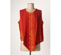 dou-dou's chemisiers et blouses femme de couleur orange 42