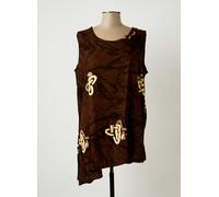 dou-dou's tuniques femme de couleur marron
