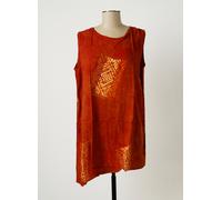 dou-dou's tuniques femme de couleur orange