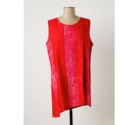 dou-dou's tuniques femme de couleur rouge 40