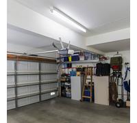 D'Où Vient la Lumière Lampe de Salle Humide Cave LED Du Jour Luminaire L 120cm