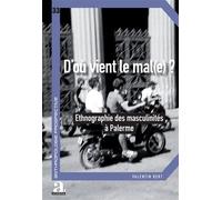 D'où vient le mal(e)? Ethnographie des masculinités à Palerme - Valentin Bert - Academia Eds - broché - Essai