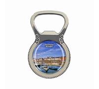Douarnenez - Aimant de réfrigérateur - Décapsuleur - Souvenir touristique - Collection cadeau