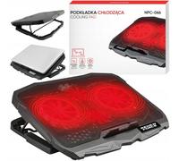 Doublage de refroidissement rouge LED pour le ventilateur 4x ordinateur portable 2x USB