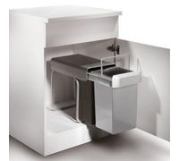 Double 1, les Collecteurs de Déchets pour Portes Battantes, Anthracite