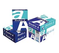 Double A Lot de 2500 feuilles de papier pour imprimante ou copie Blanc A4 80 g/m²