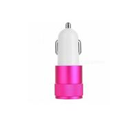 Double Adaptateur Prise Allume Cigare USB pour HUAWEI P20 LITE Smartphone 2 Ports Voiture Chargeur Universel Couleurs (ROSE)