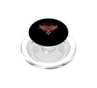Double Aigle Albanais Minimaliste Et Patriotique PopSockets PopGrip pour MagSafe
